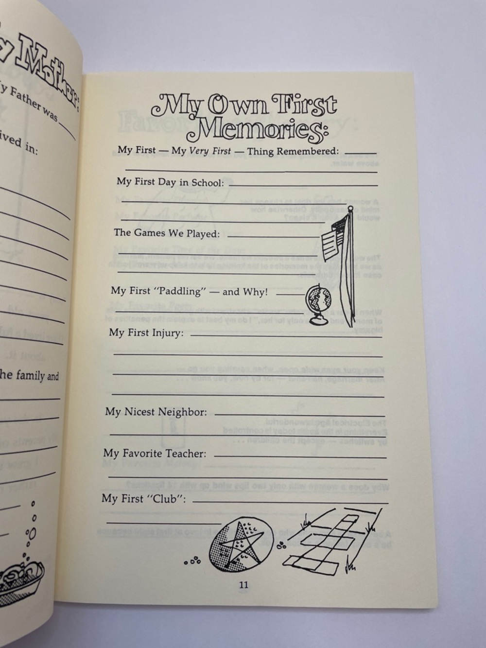 NWT Vintage “Grandma Was Quite a Girl" Heirloom Book. - Picture 7 of 12